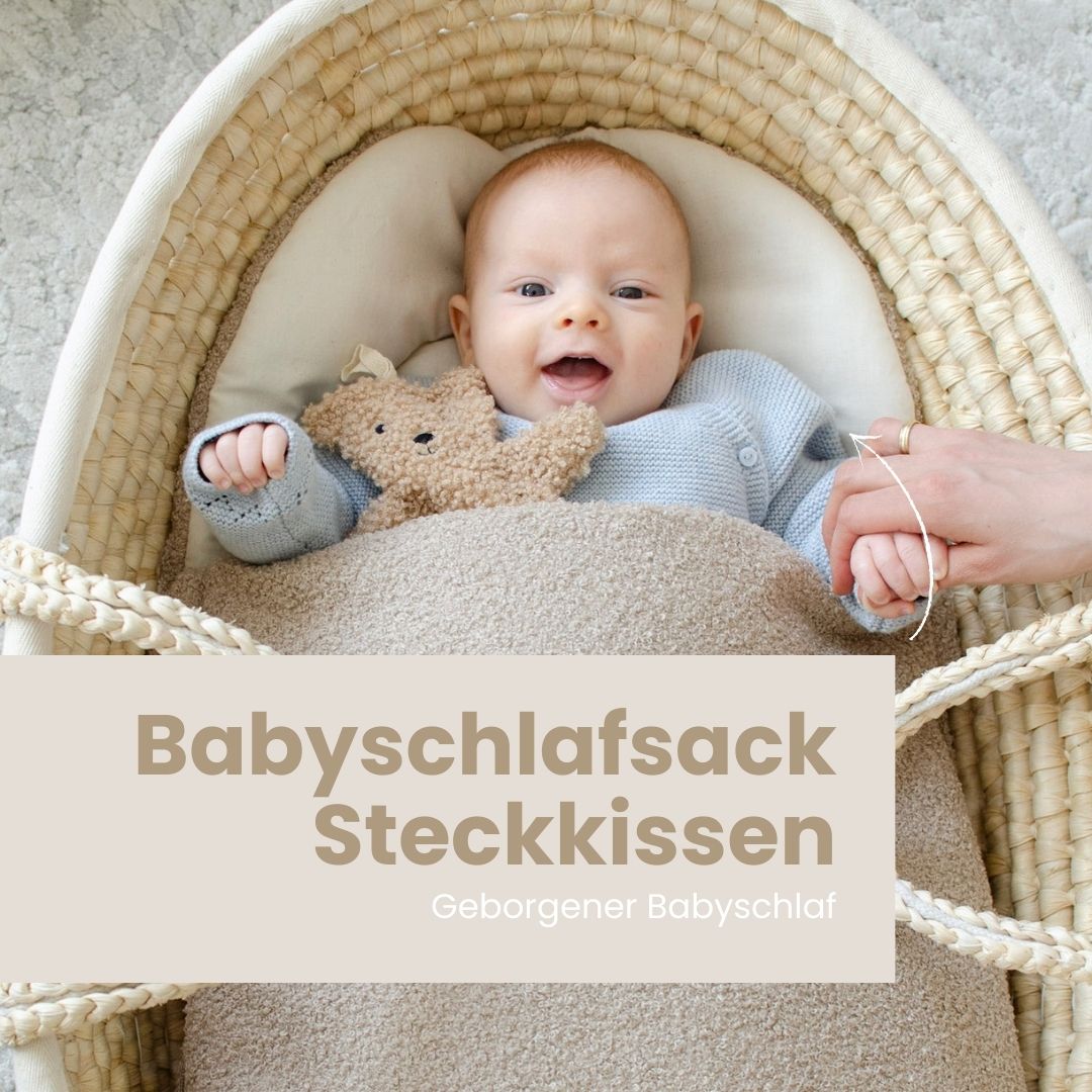 Babyschlafsack Sleepy Teddystoff Bouclé - kuscheliger Ganzjahresschlafsack