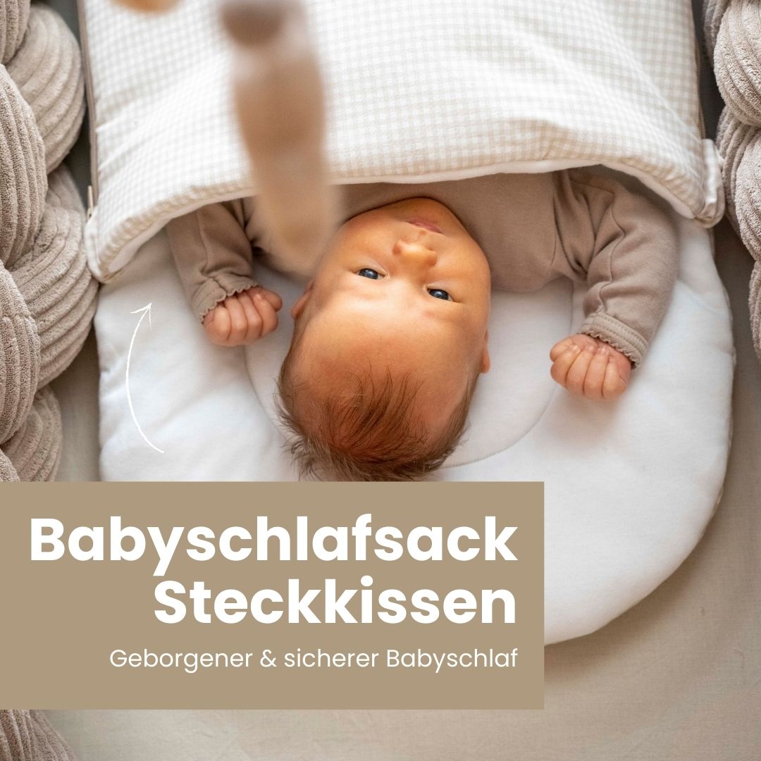 Babyschlafsack Sleepy Baumwolle kariert – Ganzjahresschlafsack