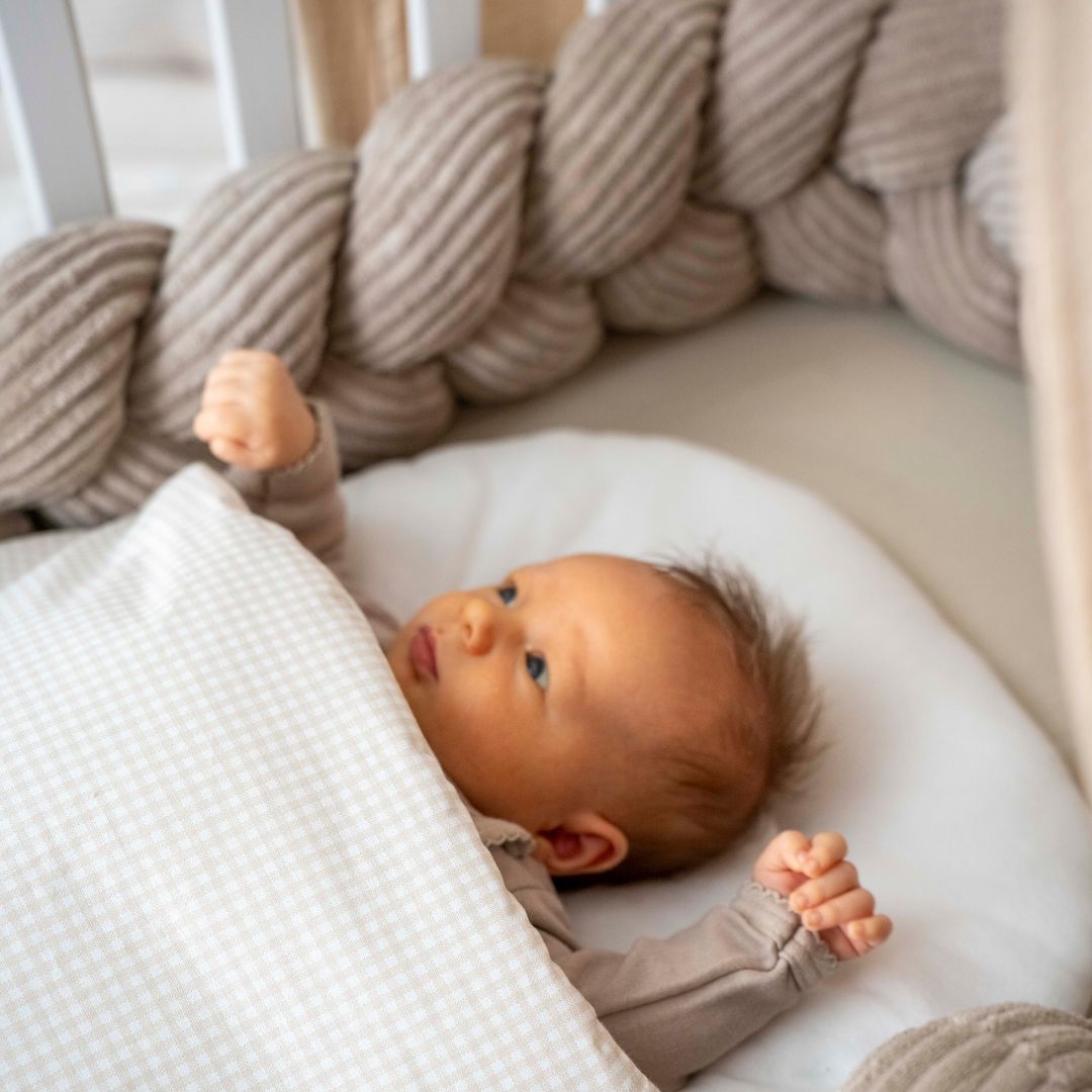 Bettschlange geflochten Cord – Kuschelige & robuste Bettumrandung