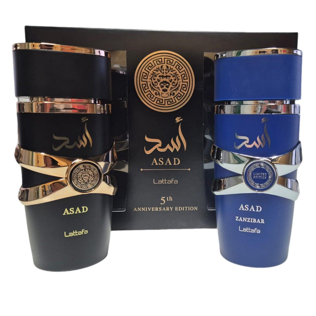 Lattafa afmælisútgáfa Asad &amp; Asad Zanzibar Eau de Parfum 100ml