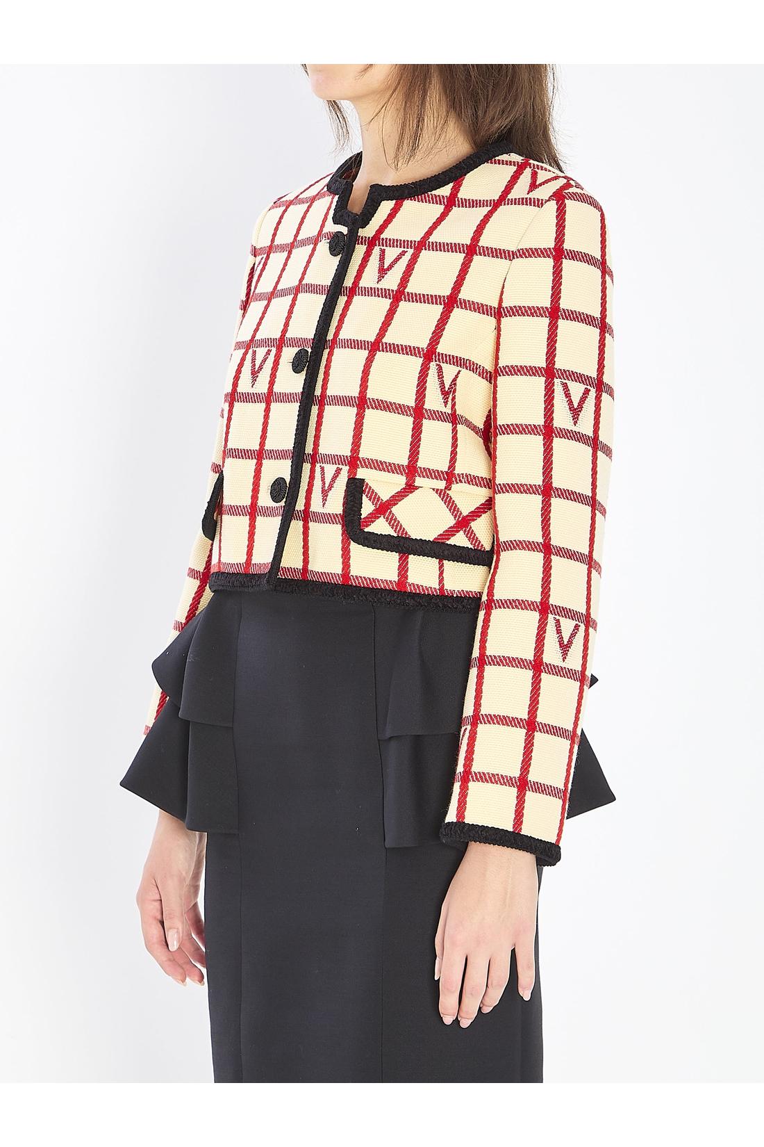 VLogo Check jacket