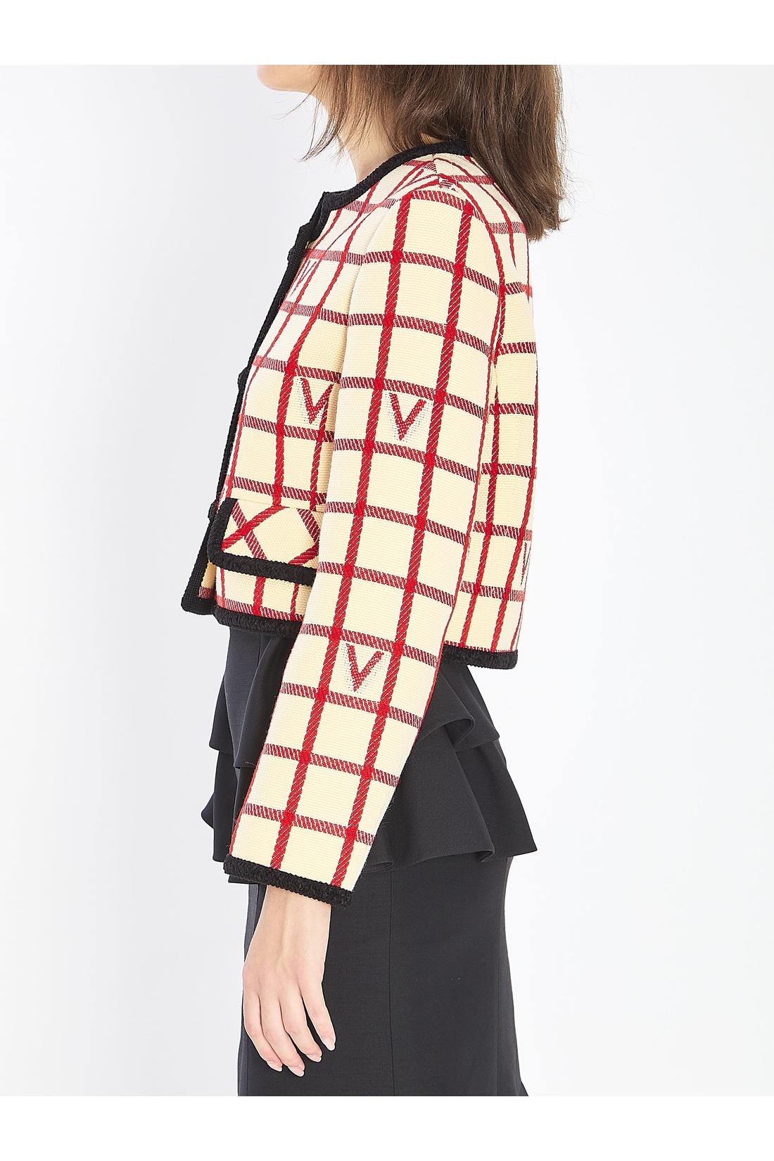 VLogo Check jacket