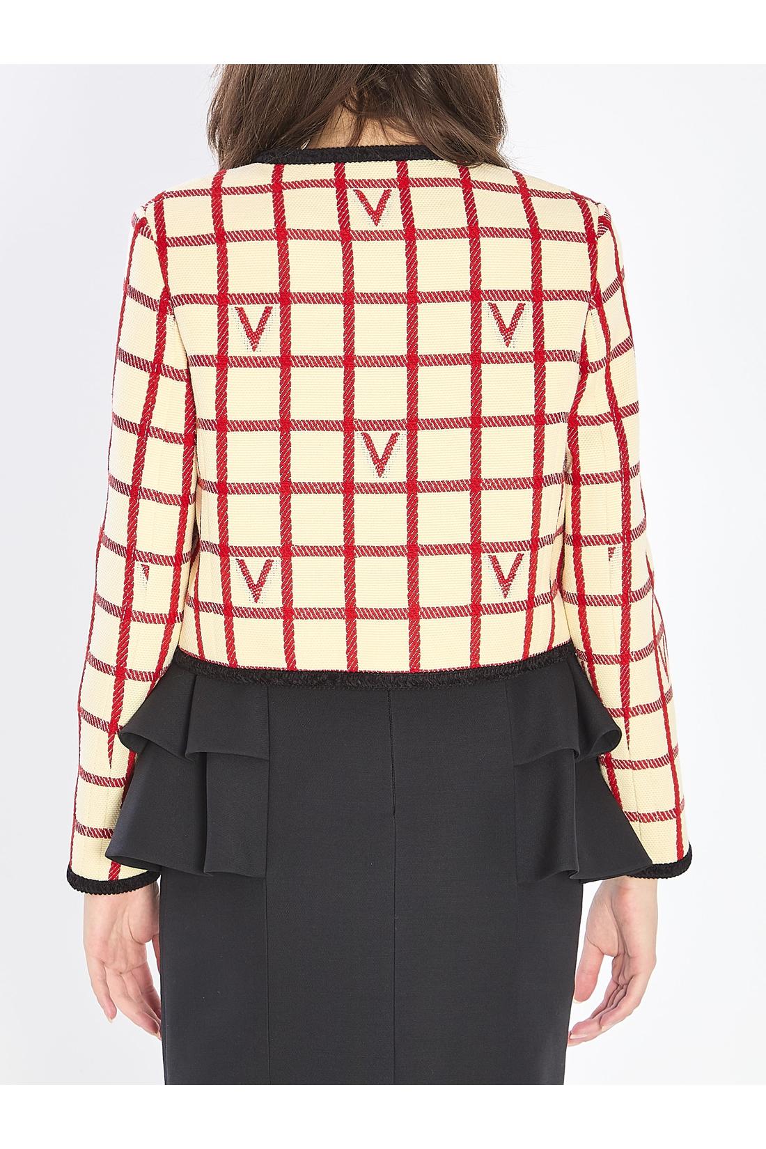 VLogo Check jacket