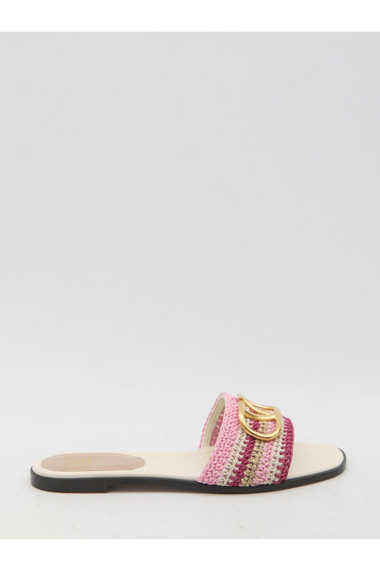 VLogo Signature slide sandals