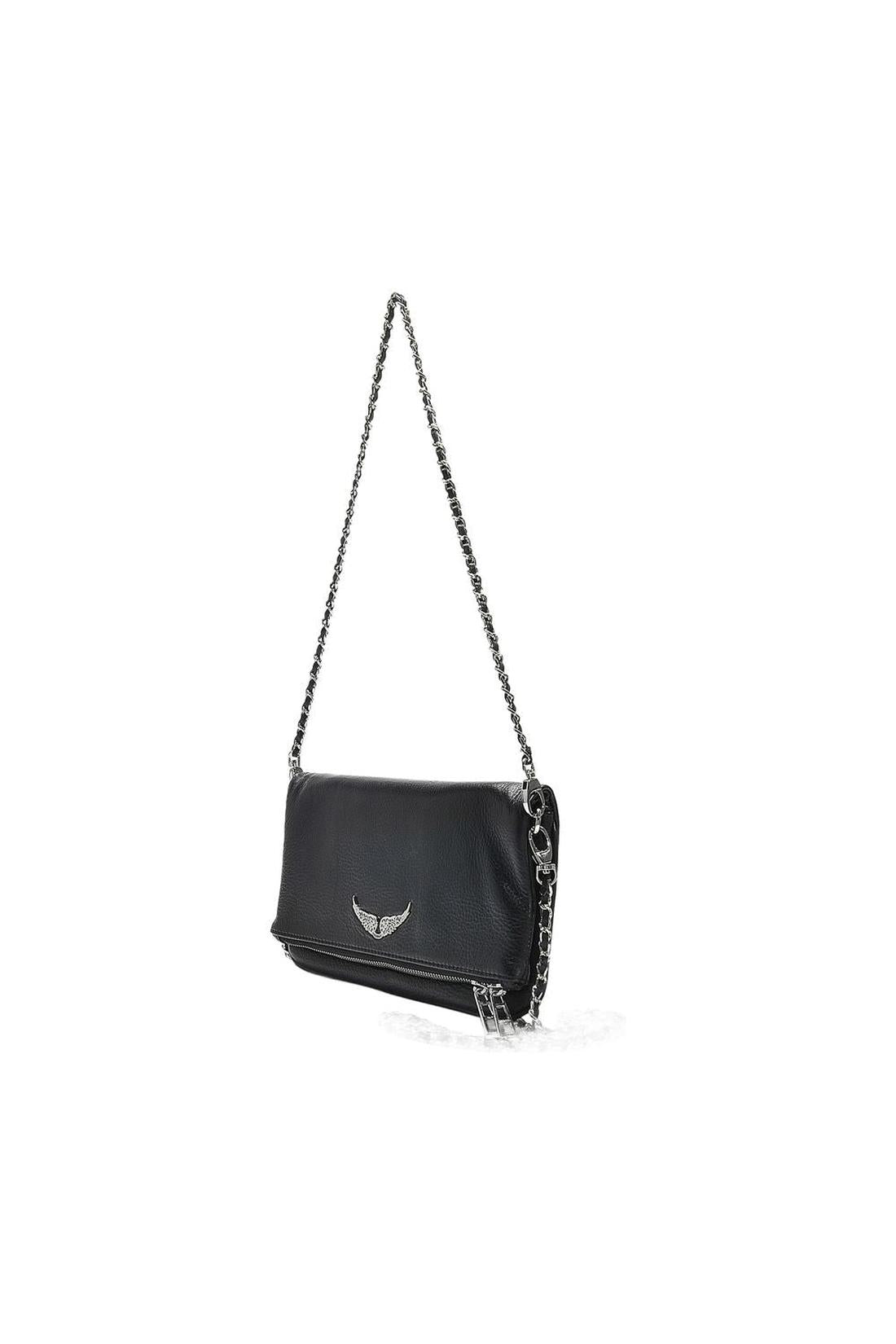 Rock Hobo Bag - Zadig & Voltaire -  Black - Leather