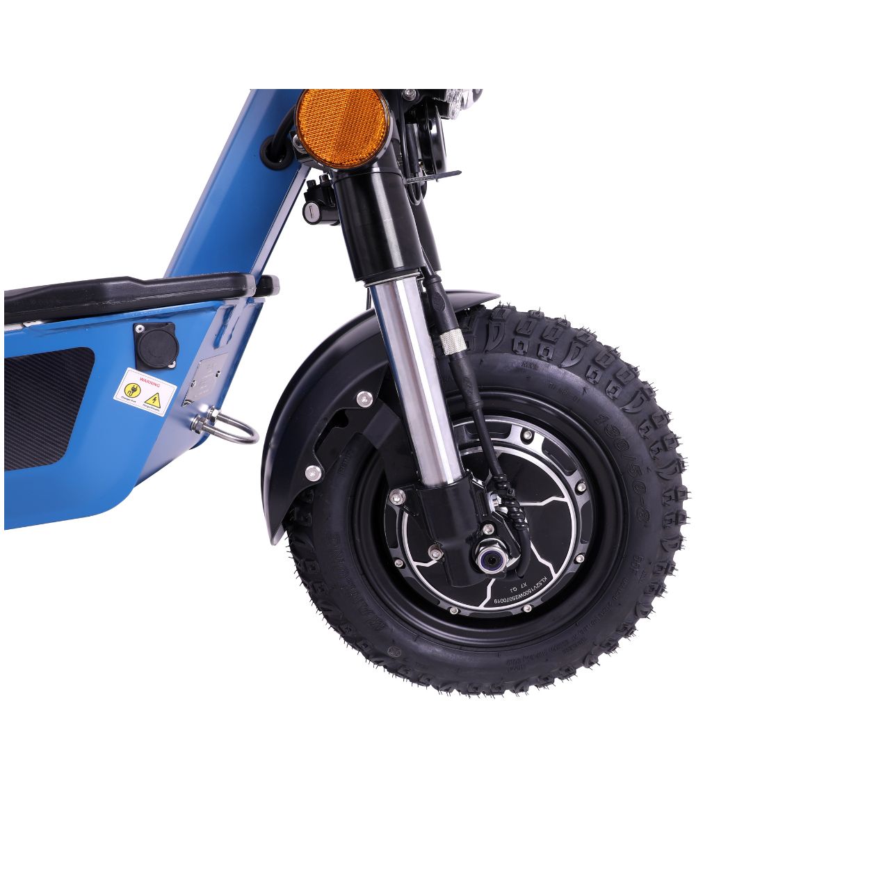 Elektroroller WANDLER-A/E 2x1500W - 45km/h - bis 140kg - Straßenzulassung - blau