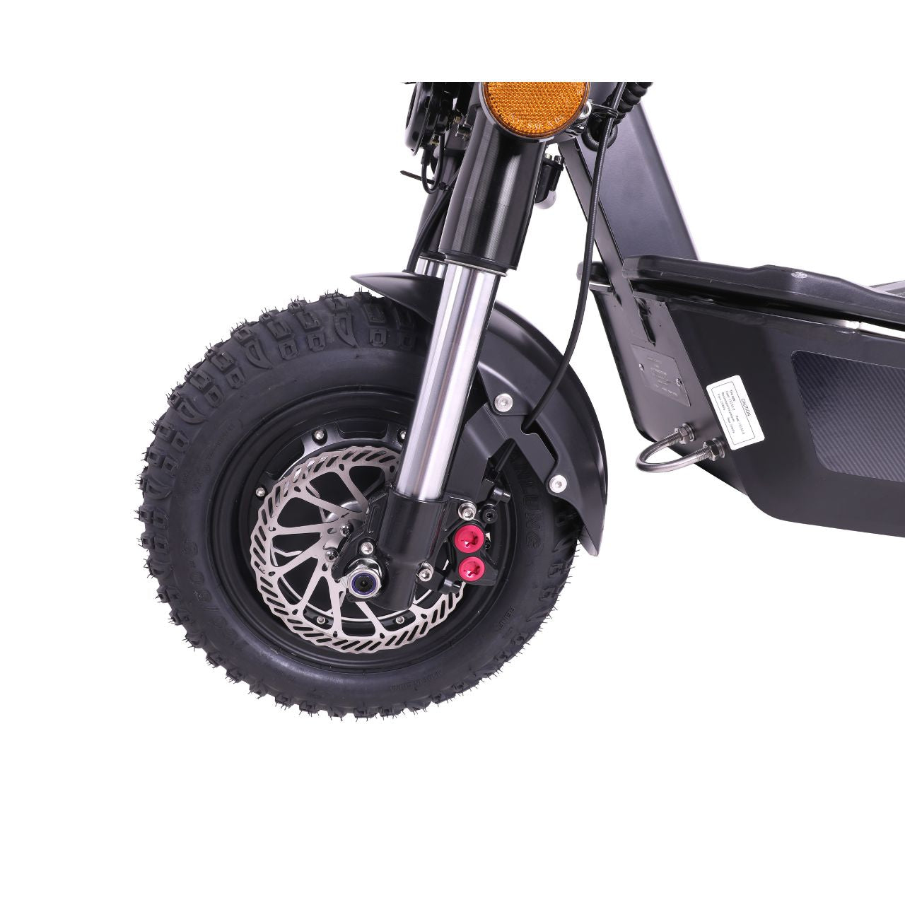 Elektroroller WANDLER-A/E 2x1500W - 45km/h - bis 140kg - Straßenzulassung - schwarz