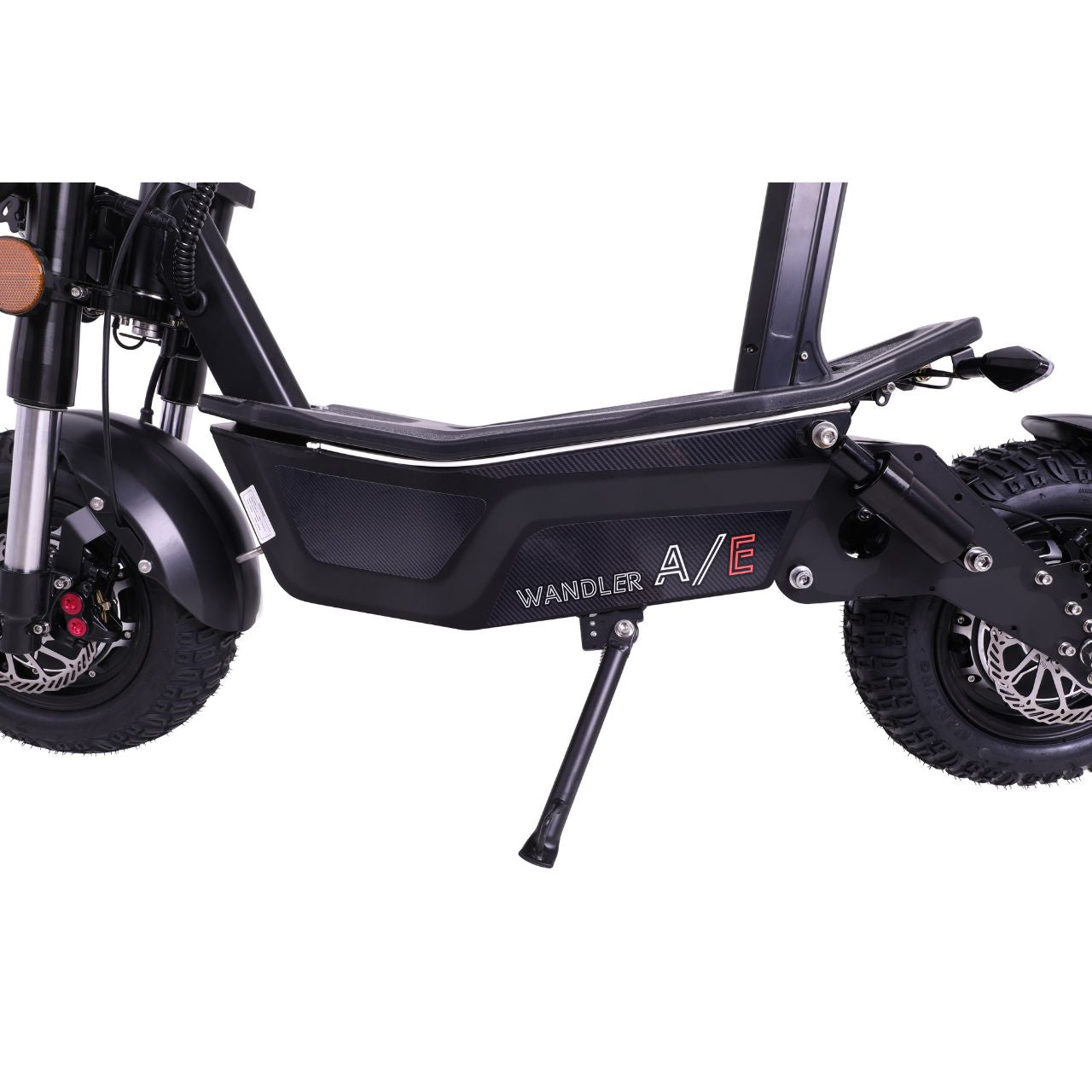 Elektroroller WANDLER-A/E 2x1500W - 45km/h - bis 140kg - Straßenzulassung - schwarz