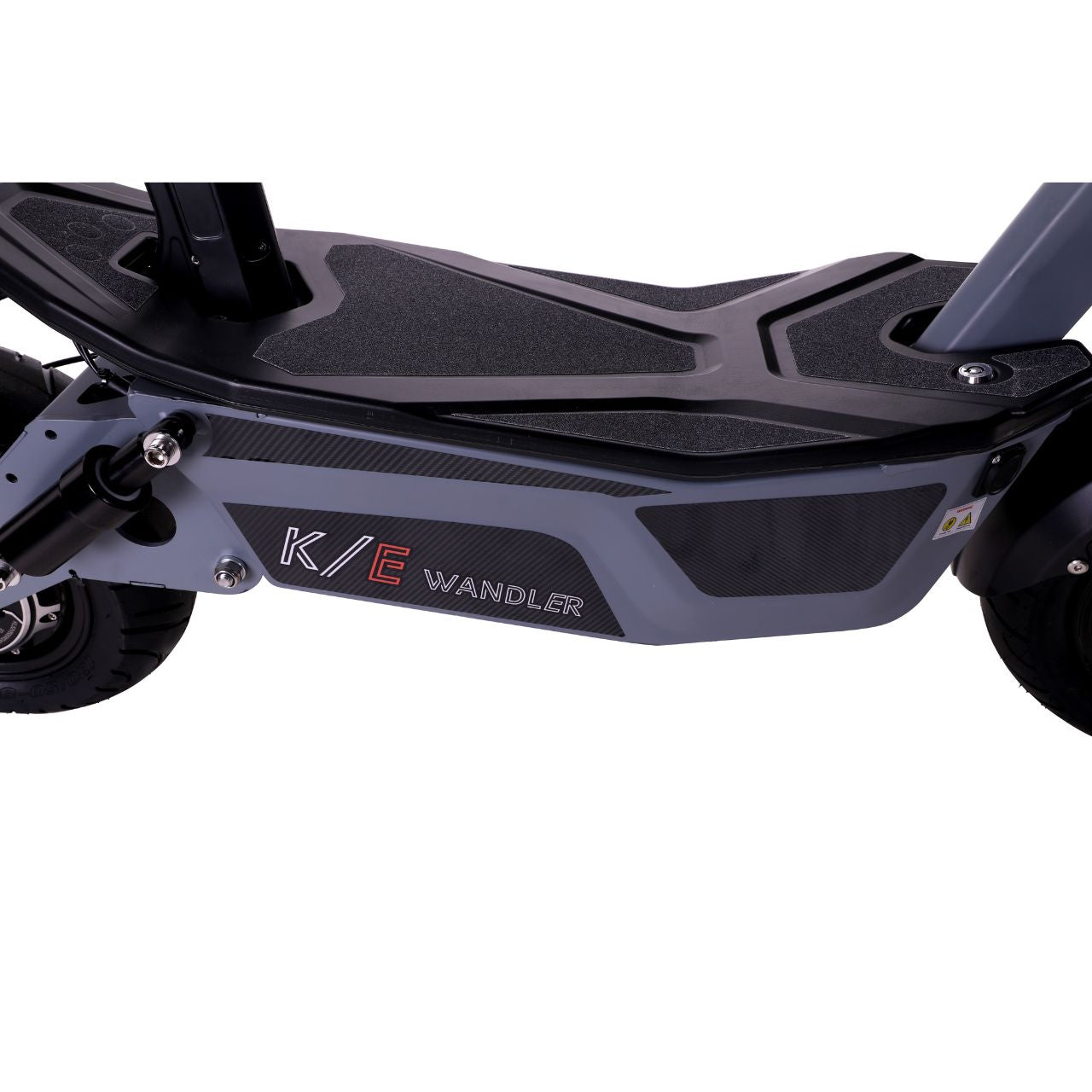 E-Scooter WANDLER-L/E - 20km/h - bis 140kg - mit Straßenzulassung - grau