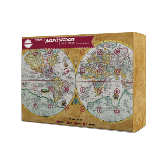 Whisky Weltreise Adventskalender - Edition 2025 - Vita Dulcis - 24 x 20 ml