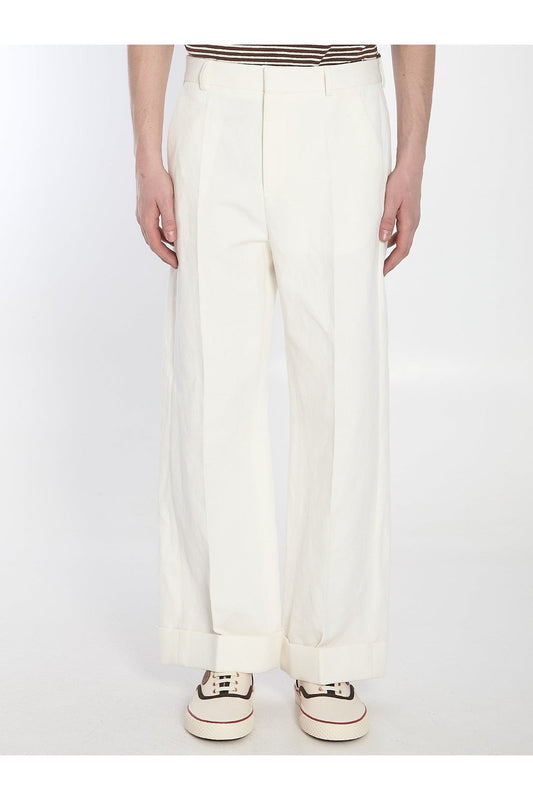 White trousers