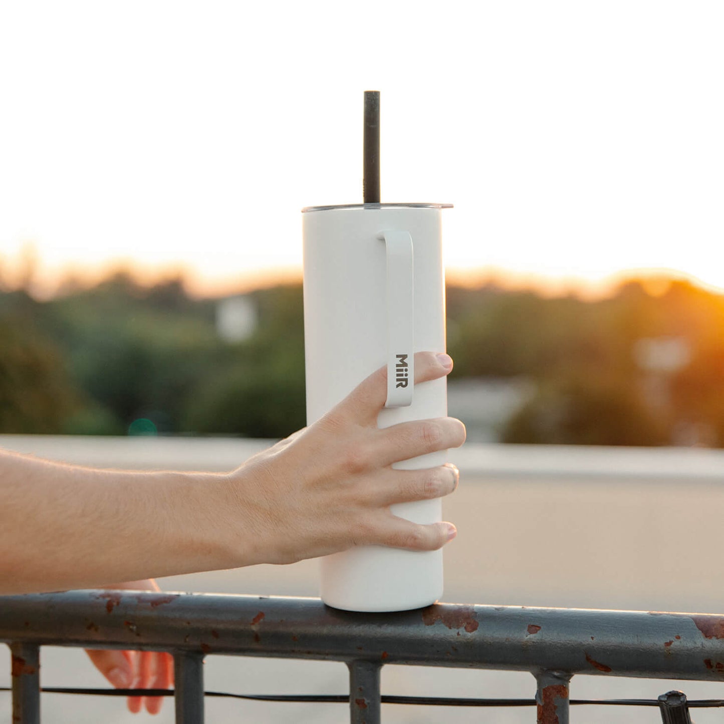 MiiR All Day Straw Thermo Mug 950ml – Insulated Cold Drink Bottle