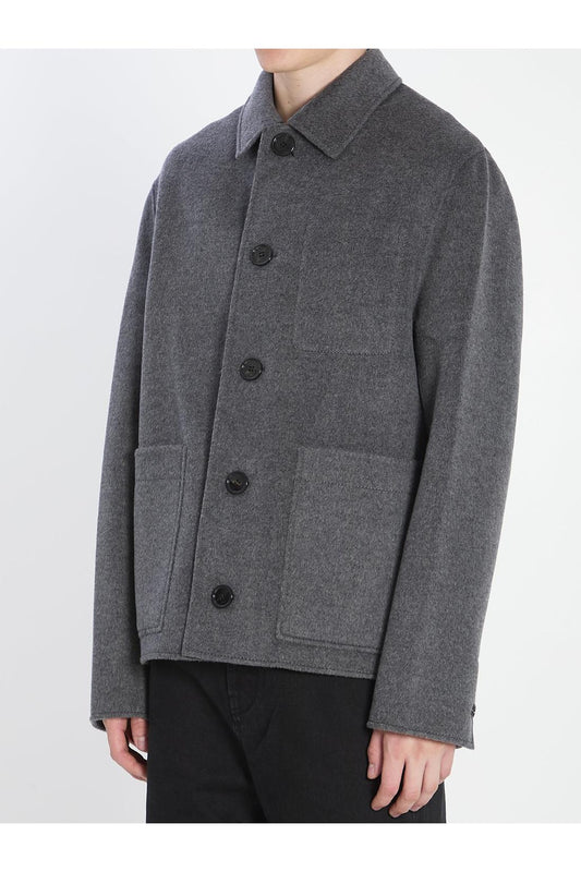 Wool and cashmere jacket