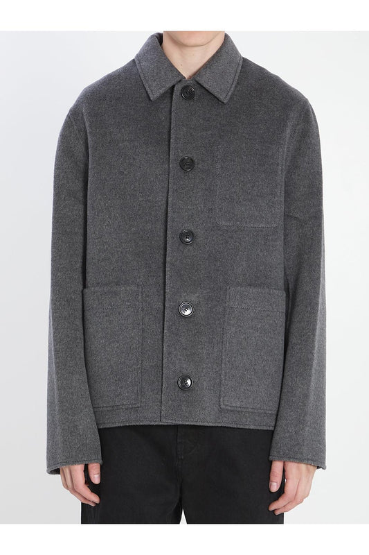 Wool and cashmere jacket