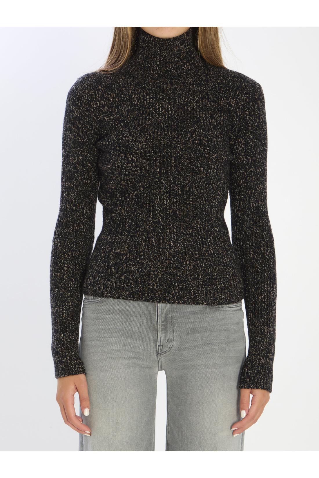 Wool and cashmere sweater