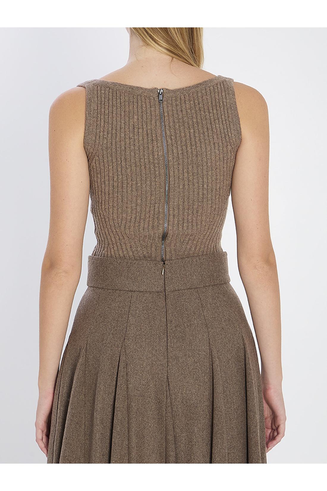 Wool and cashmere top