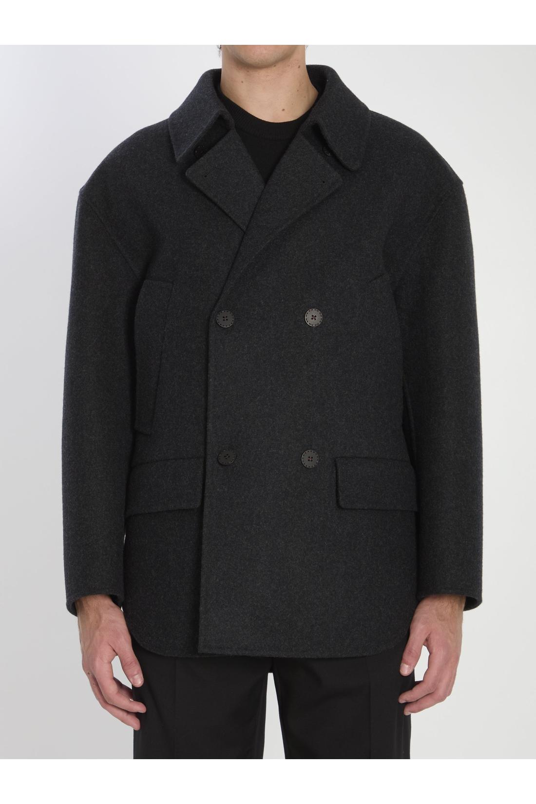 Wool pea coat
