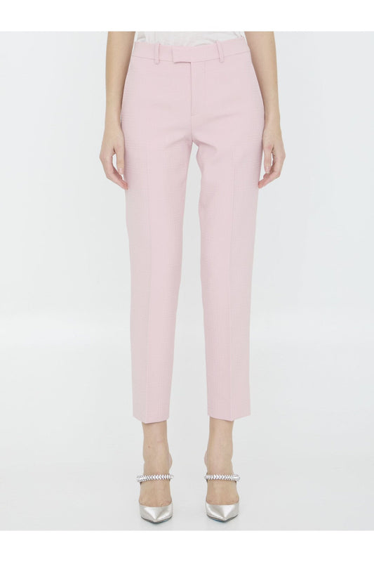 Wool tailored trousers