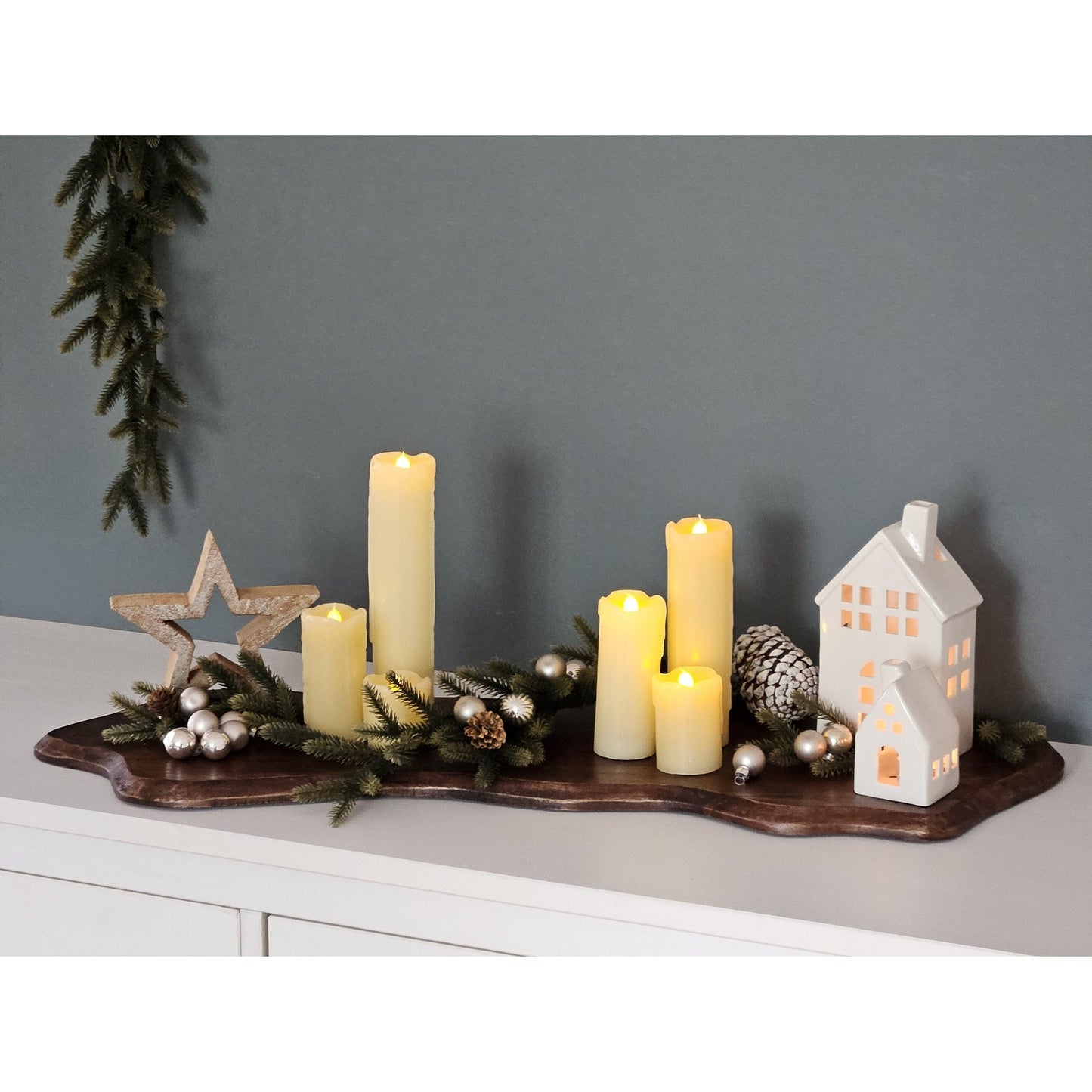 Schneidebrett  XXL Mangoholz Servierbrett Platte Holzbrett Lang 80cm B-WARE