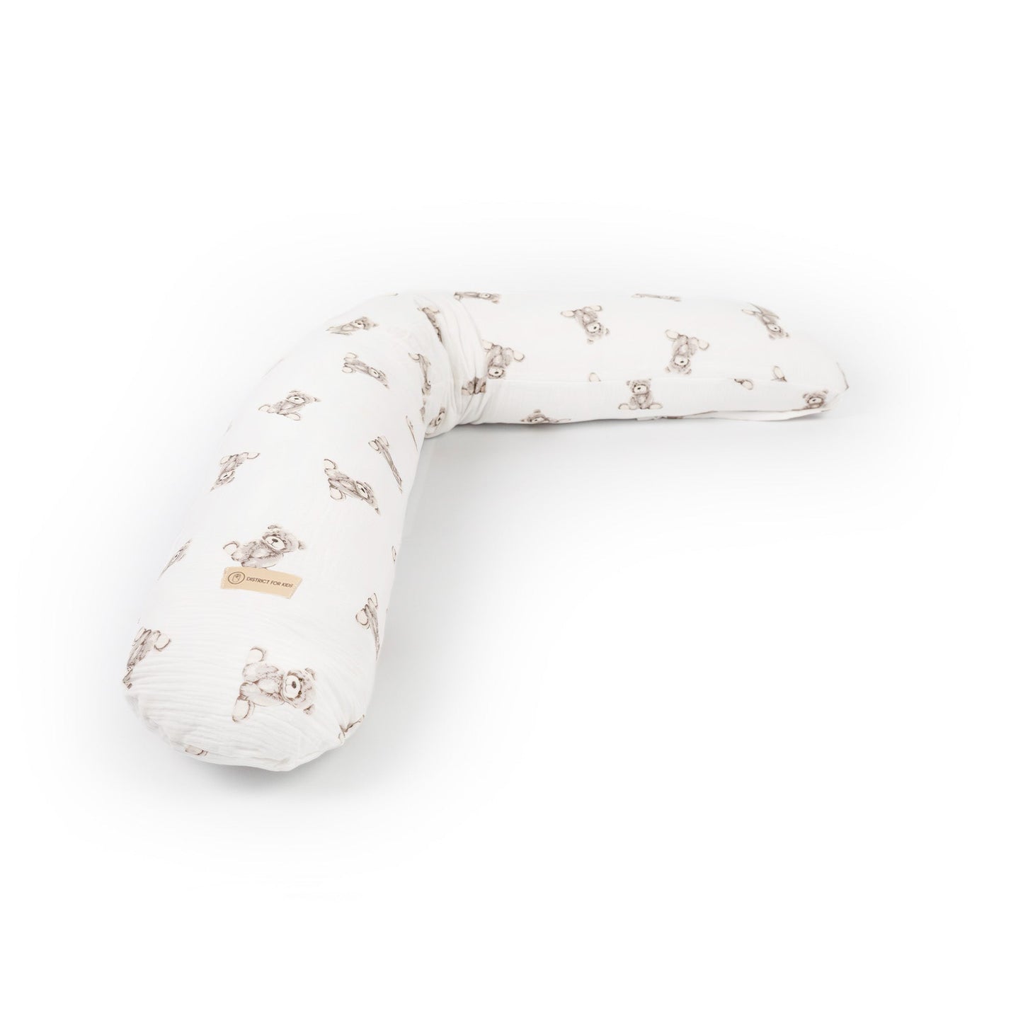 Stillkissen & Schwangerschaftskissen Musselin XXL | Teddybär