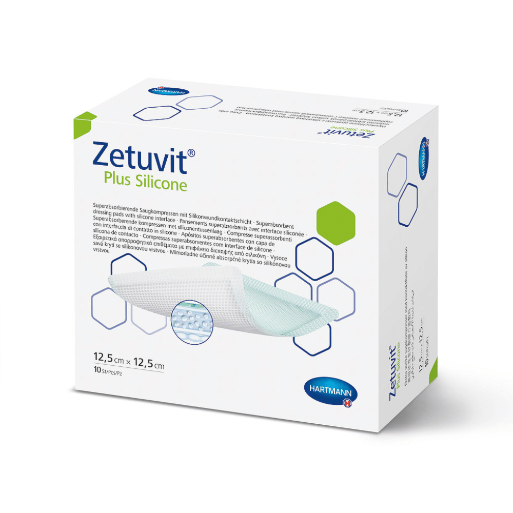 Hartmann Zetuvit® Plus Silicone Wundauflage