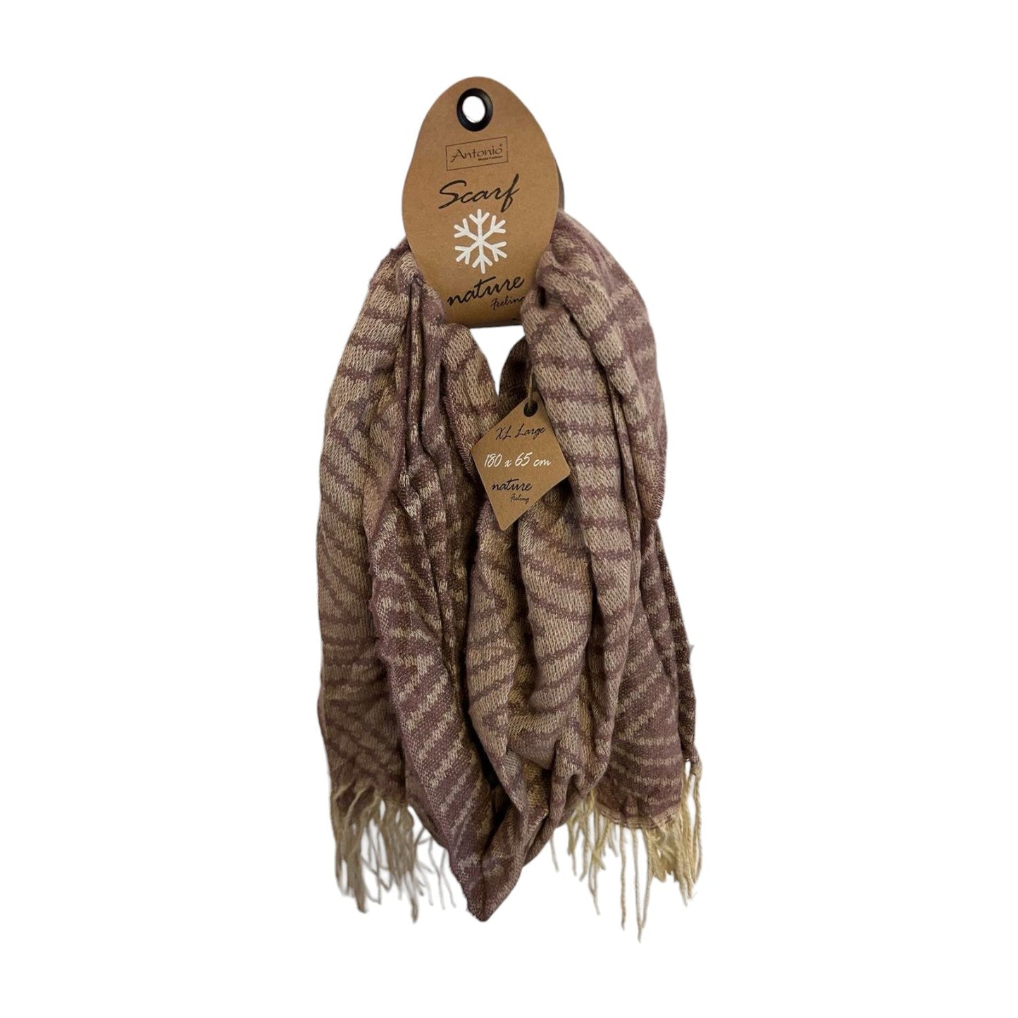 Winter Damen Schal Soft Cashmera » Winterschal Boutique Zic Zac » Damenschal » Fransenschal 180 x 65 cm