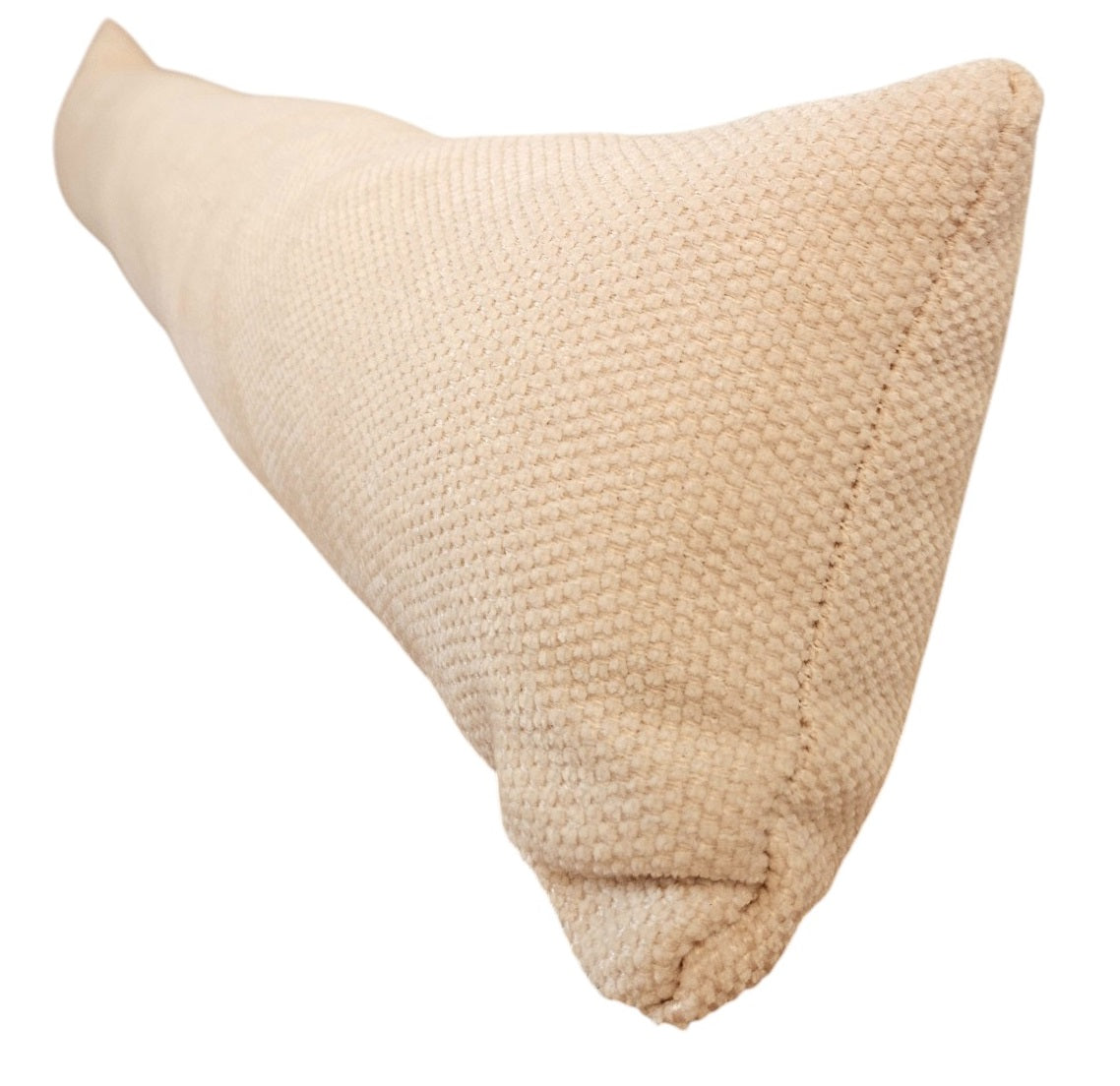 Zugluftstopper Türdichtung Türwindstopper Türen und Fenster Stoff grau creme beige 90 cm