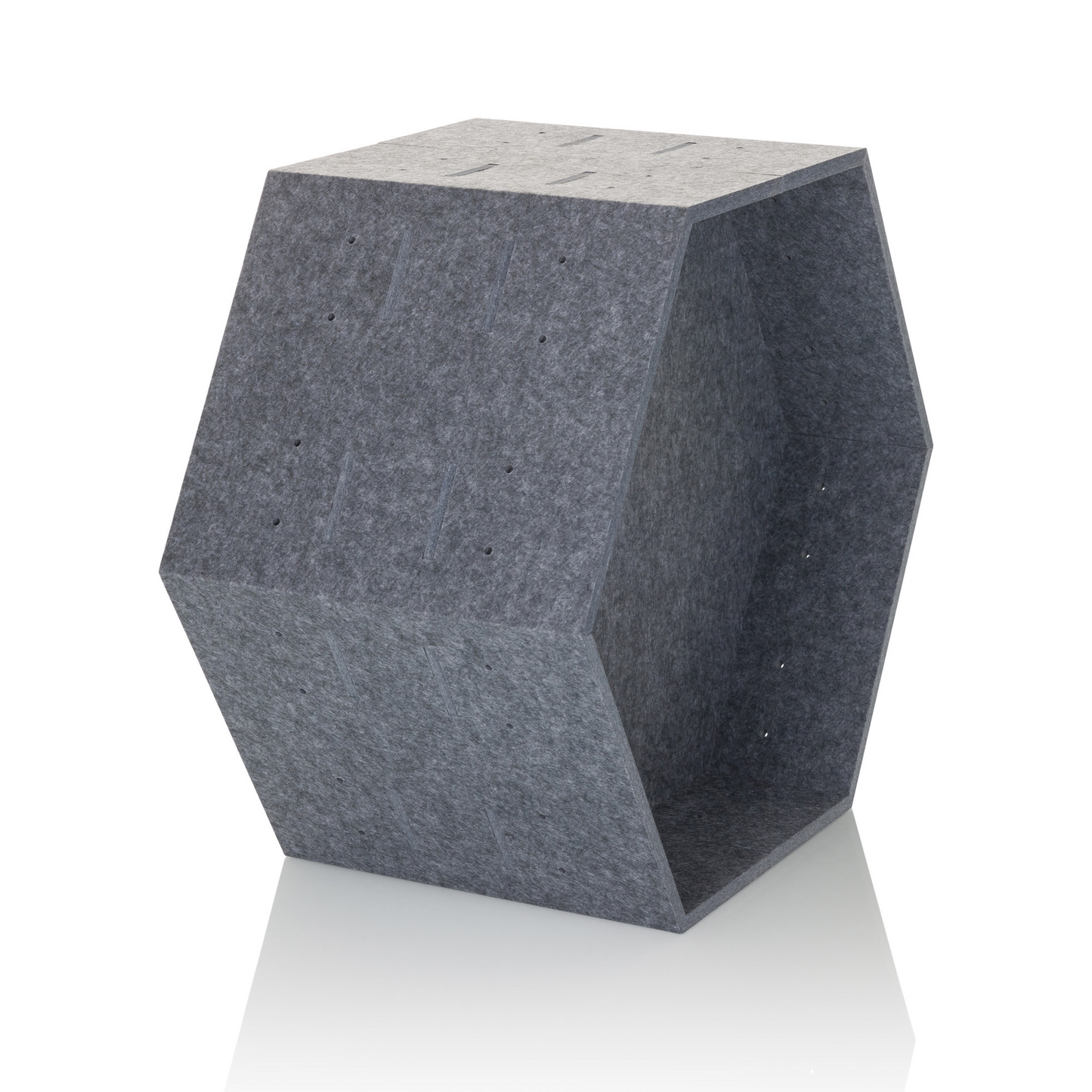 B-stock Hjh Office Flexmiut Store B Pet Partition Sound Absorber Office Grey