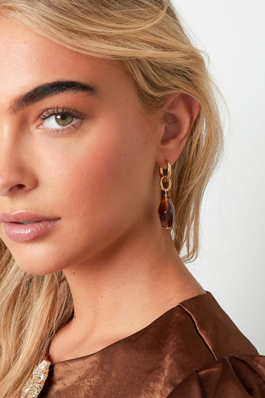 Tropfen Ohrringe unregelmäßige form Casual Täglich Einfache Serie frauen schmuck