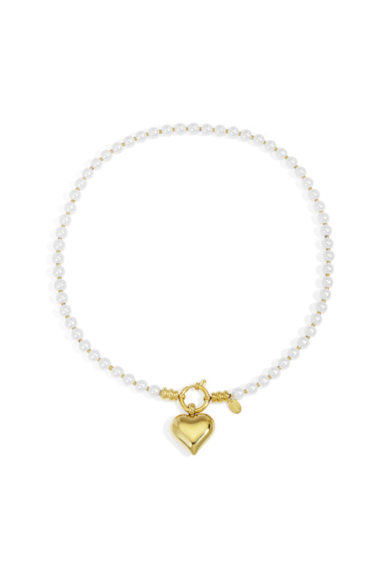 Perlenketten Herzperlen Lässig Täglich Einfache Serie Damenschmuck