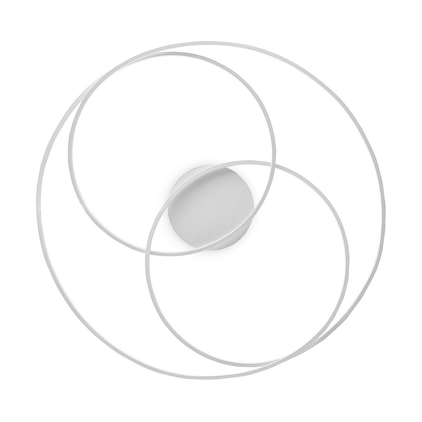 B-grade Lindby Kateryna LED ceiling lamp, pendant lamp, white, ø80cm, Led161 