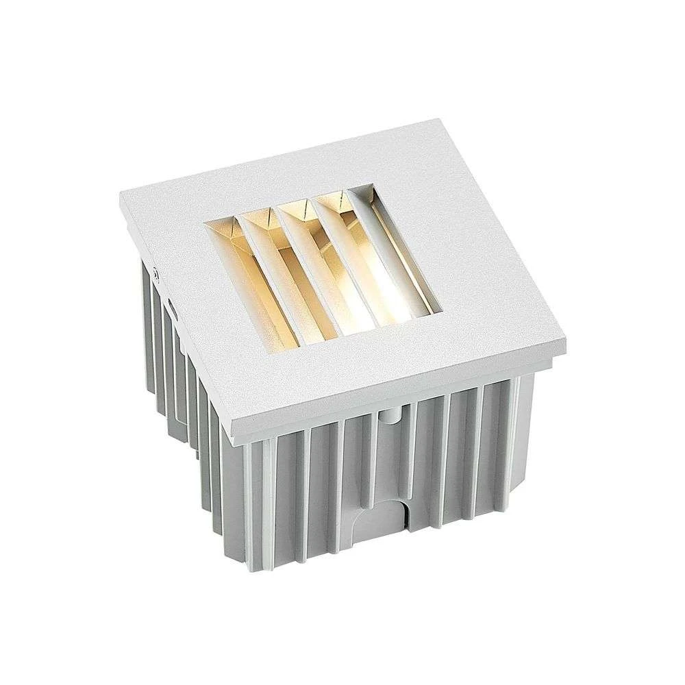 Innfelld veggljós Arcchio Makio frá B-flokki, silfurlituð, G9 IP65, vegglampi, veggljós, lampi, spot