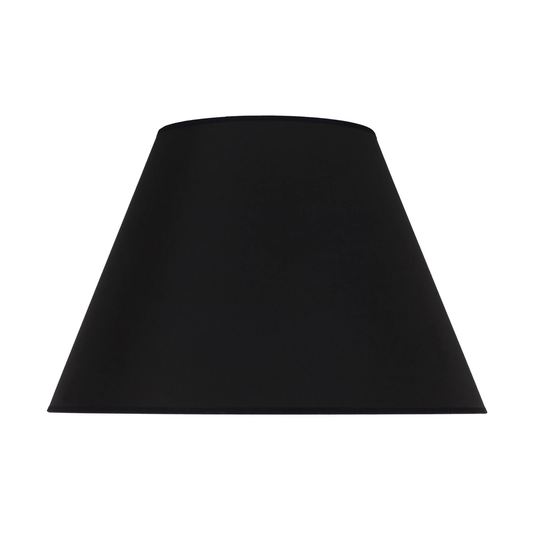 B-grade Euluna Sofia lampshade, decorative lampshade, 31 cm high, black/white