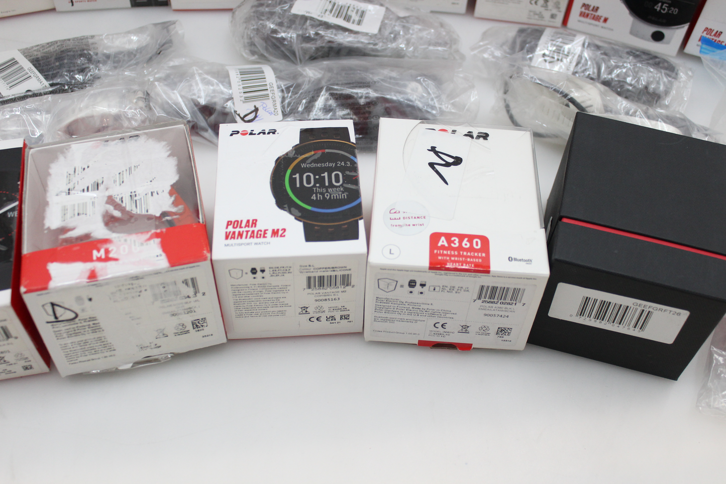 B-lager 48x Skemmd Polar úr Íþróttaúr Snjallúr Líkamleg líkamsræktarúr Gölluð Ófullgerð