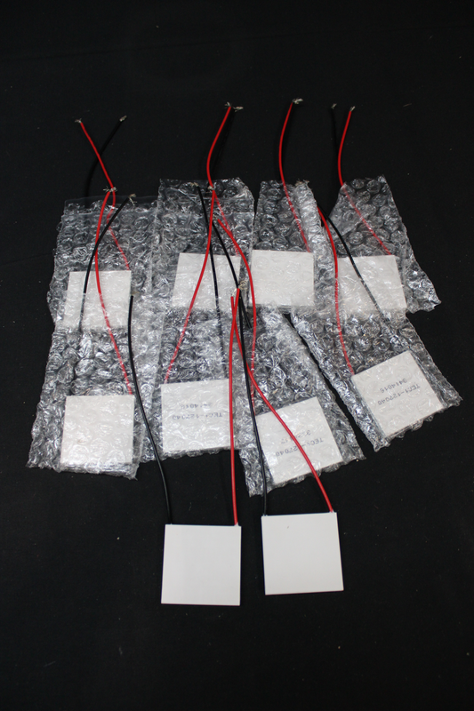 B-Ware TRU COMPONENTS TES1-127025 Peltier-Element 15.4 V/DC 2.5 A 21.4 W 10 STÜCK