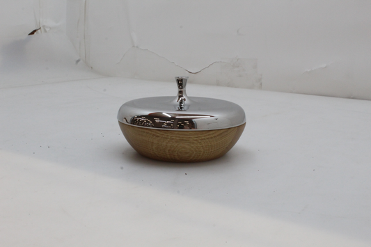 Georg Jensen HK Bonbonniere næpuskál, B-flokks, skrautleg skál