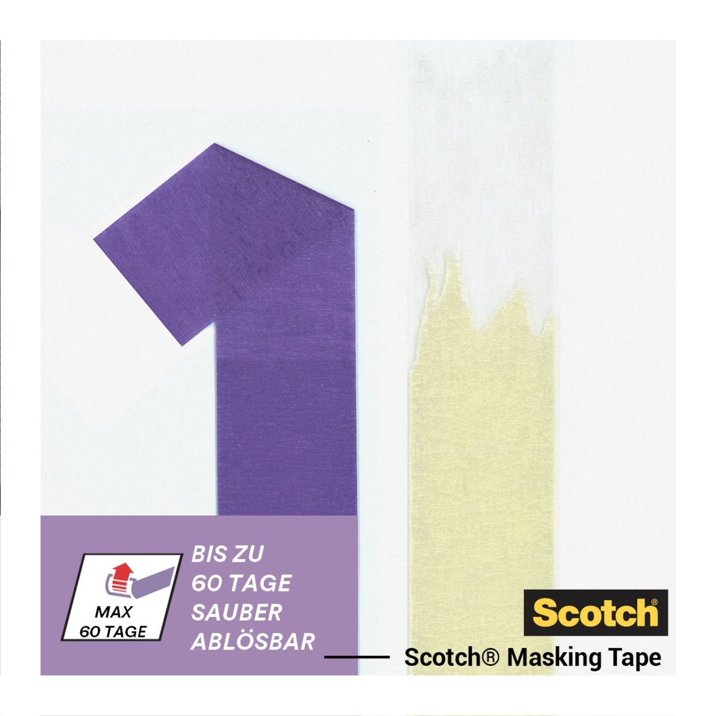 Scotch® Malerabdeckband für empfindliche Oberflächen, 24 mm x 41 m, 1 Rolle/Packung, 100% PEFC SGSCH-PEFC-COC-110078 | Packung (1 Rolle)
