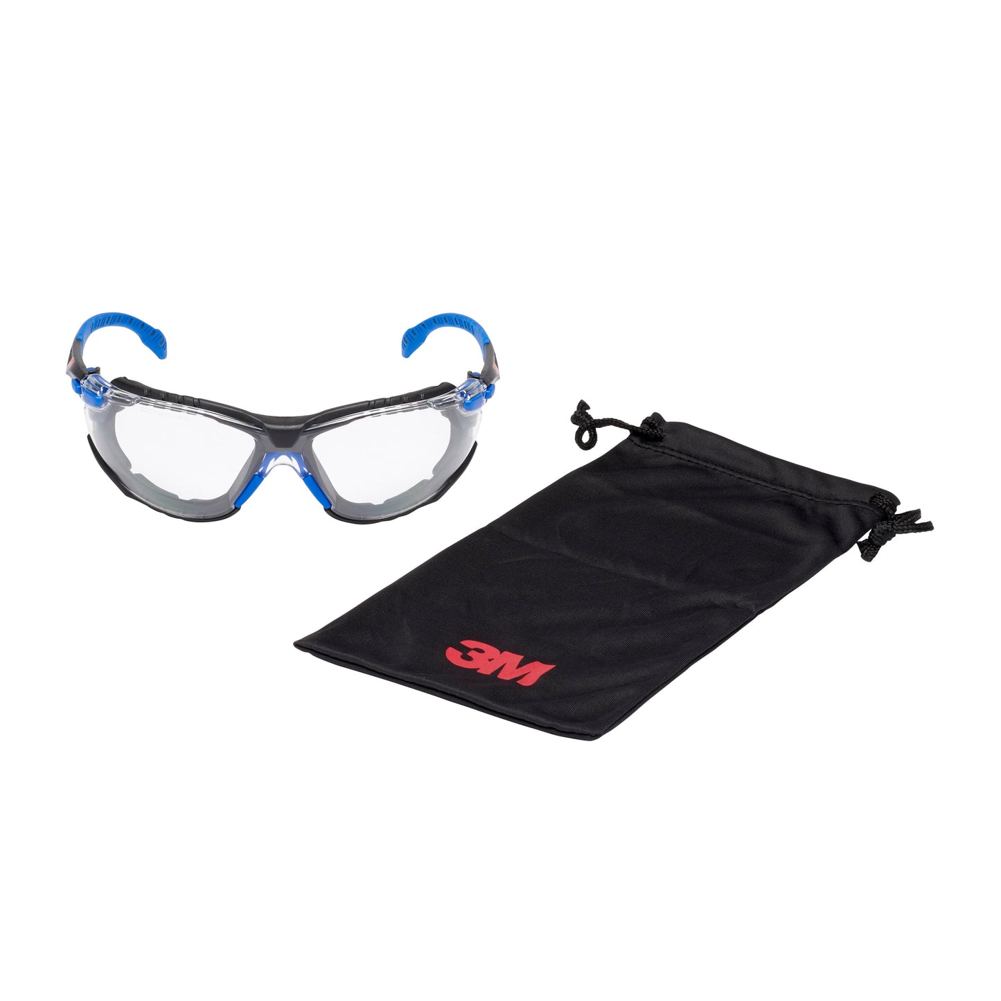 3M™ Solus™ Schutzbrille 1000, Scotchgard™ Protector Antibeschlag-Beschichtung, mit aufsteckbarer Schaumstoffdichtung, Klarsichtscheibe