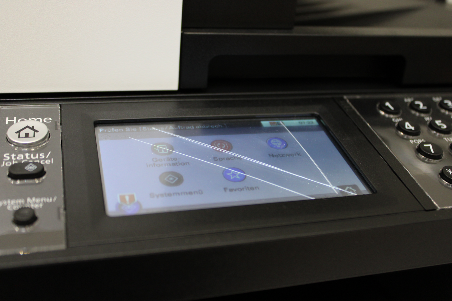 Kyocera Ecosys M5526cdw litlaser fjölnota prentari, A4 prentari, GALLINN