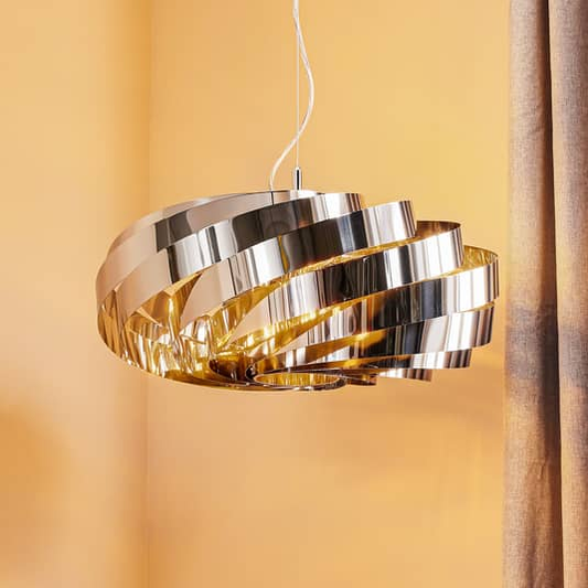 Euluna hengiljós, Vento króm/nikkel, ø 60 cm