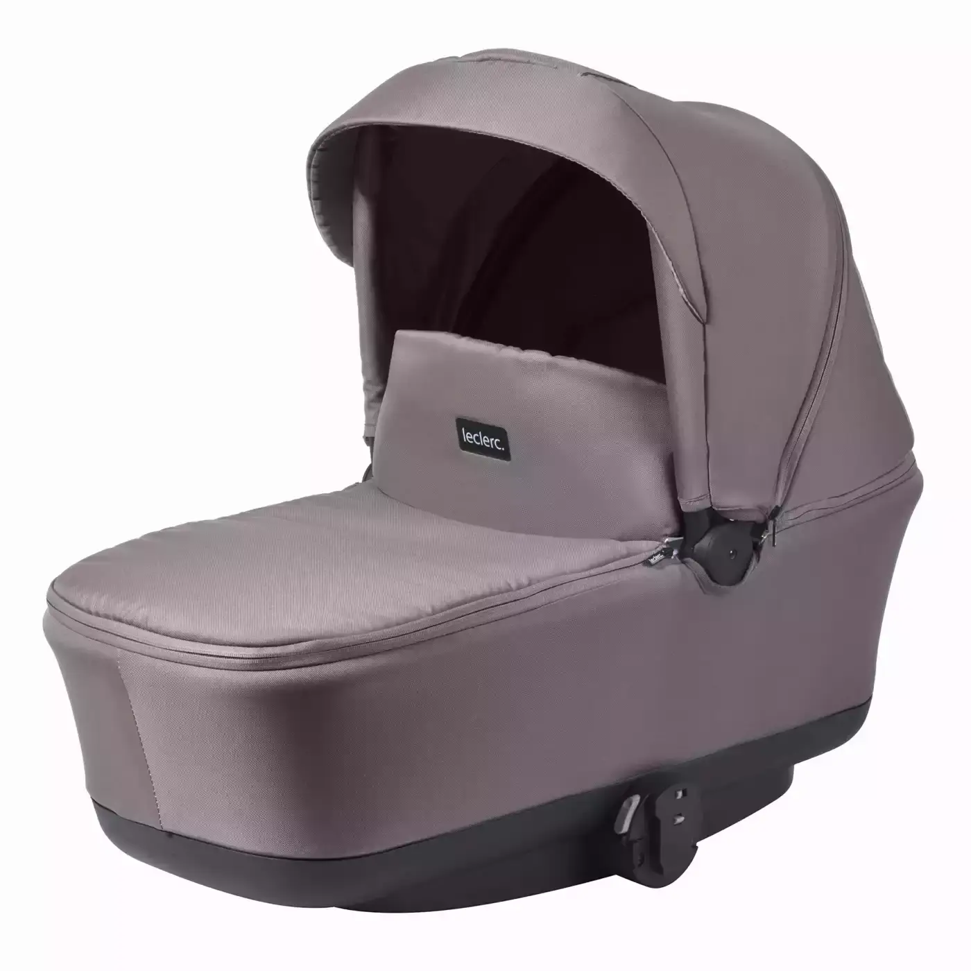 B-flokks leclercbaby barnabað, burðargrind fyrir börn, grá, með millistykki, barnabað, barnavagnsfestingum