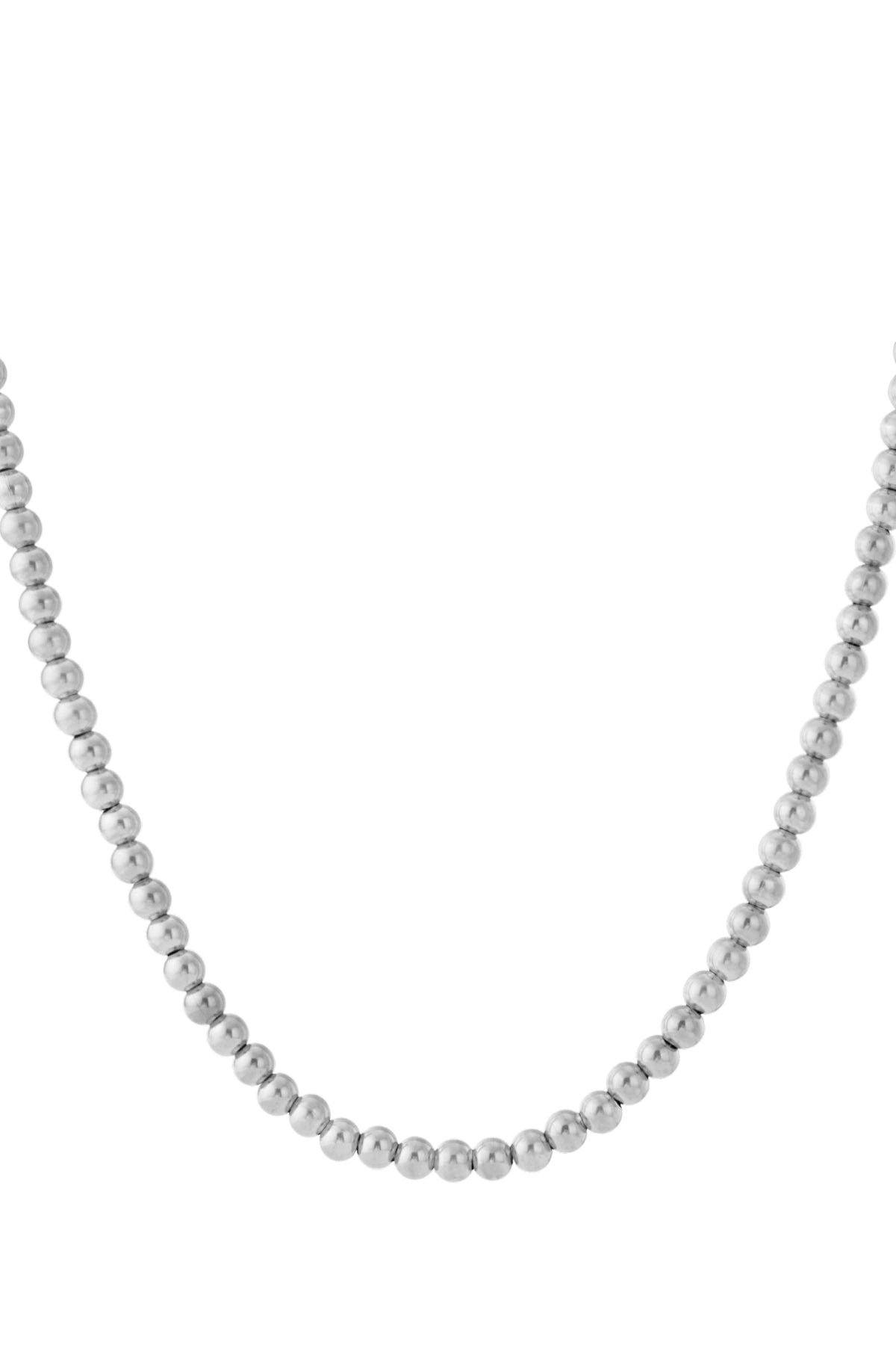 Hohlperlenkette - 8mm