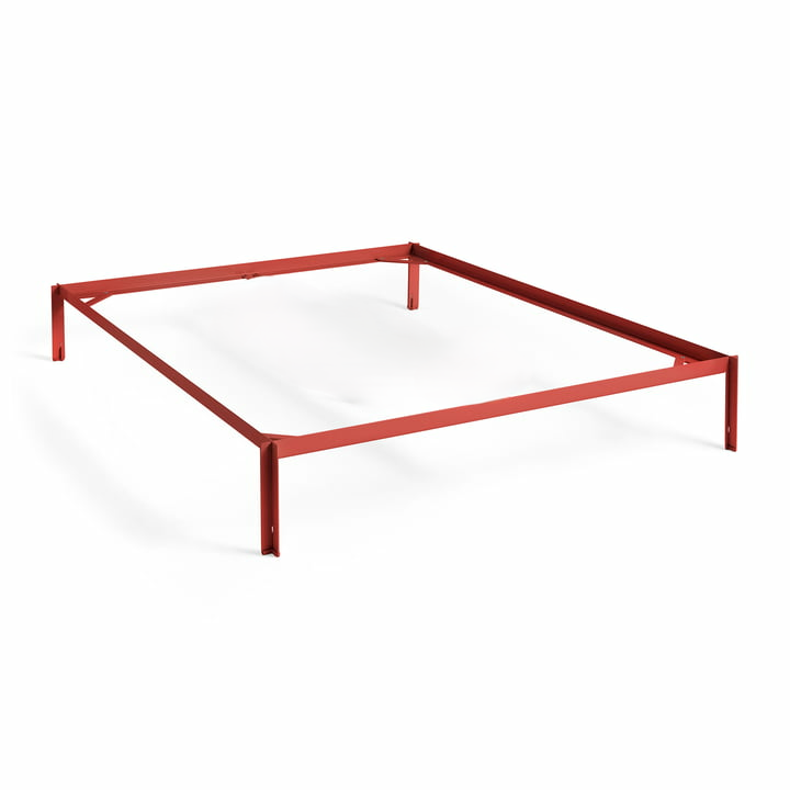 B-flokks Hay Connect rúm, rúmgrind, rúmbotn, 160 x 200 cm. Sjá texta/mynd.