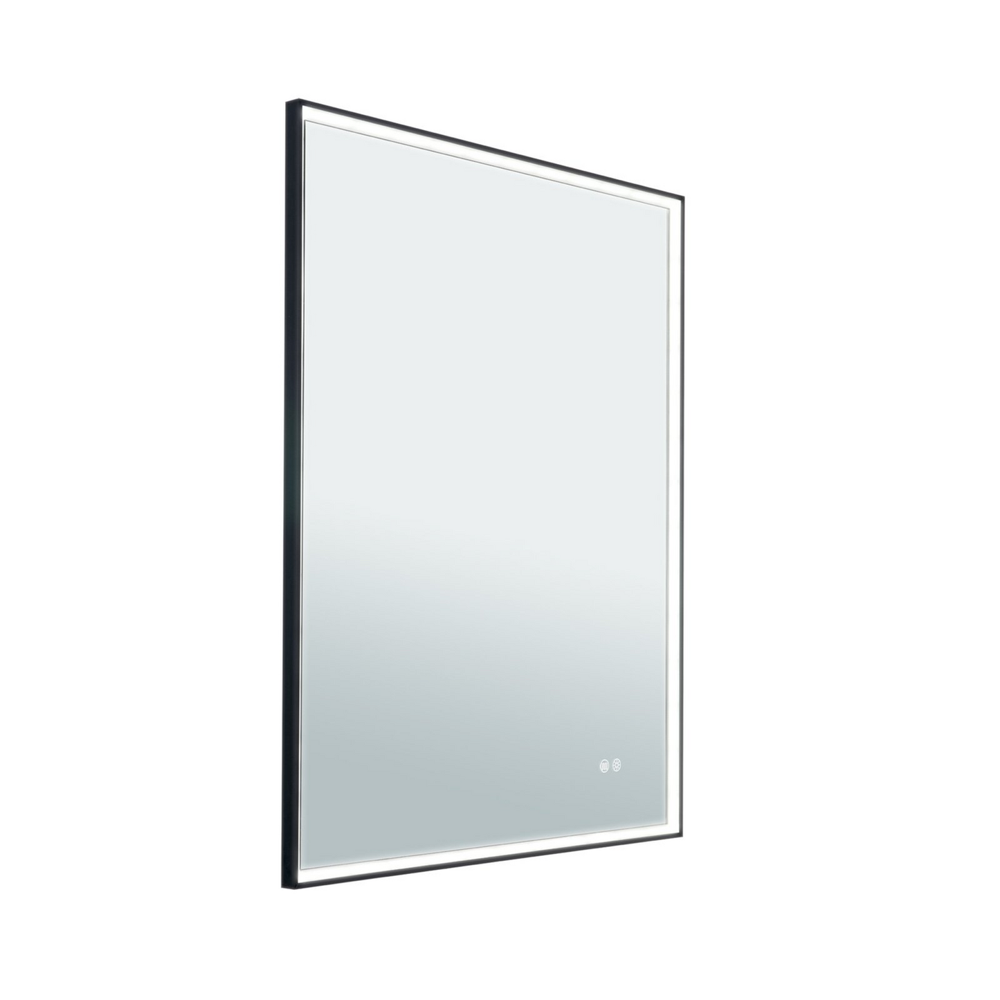 B-Ware LED-Spiegel Frame 70 x 90 cm CCT Antibeschlag dimmbar Spiegellampe DEFEKTWARE