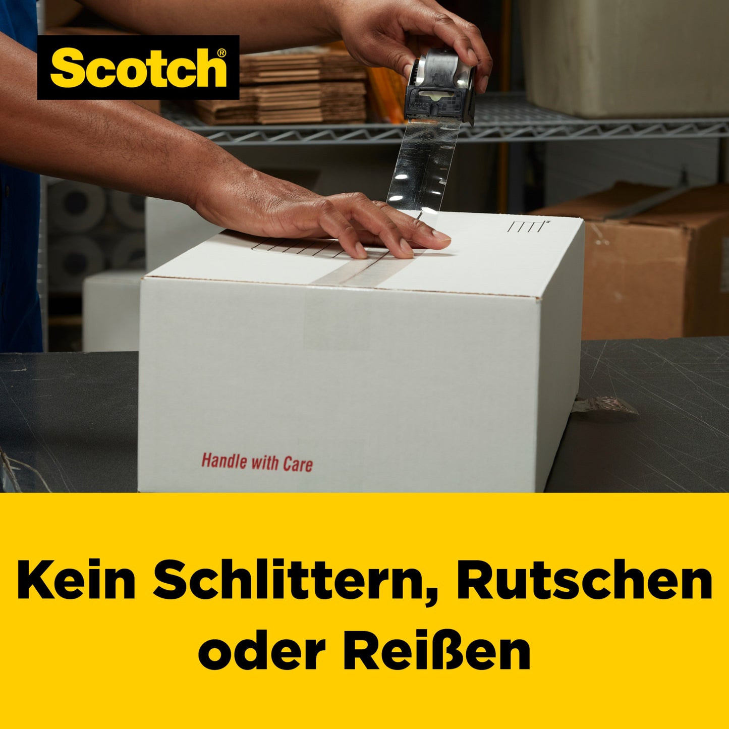Scotch® Box Lock™ Verpackungsklebeband 48 mm x 20,3 m