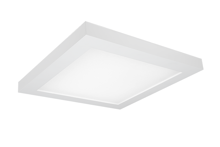 Glamox LED loftljós í B-flokki, C70 S loftlampi, loftljós MP HF 57x57cm 3.988lm 918