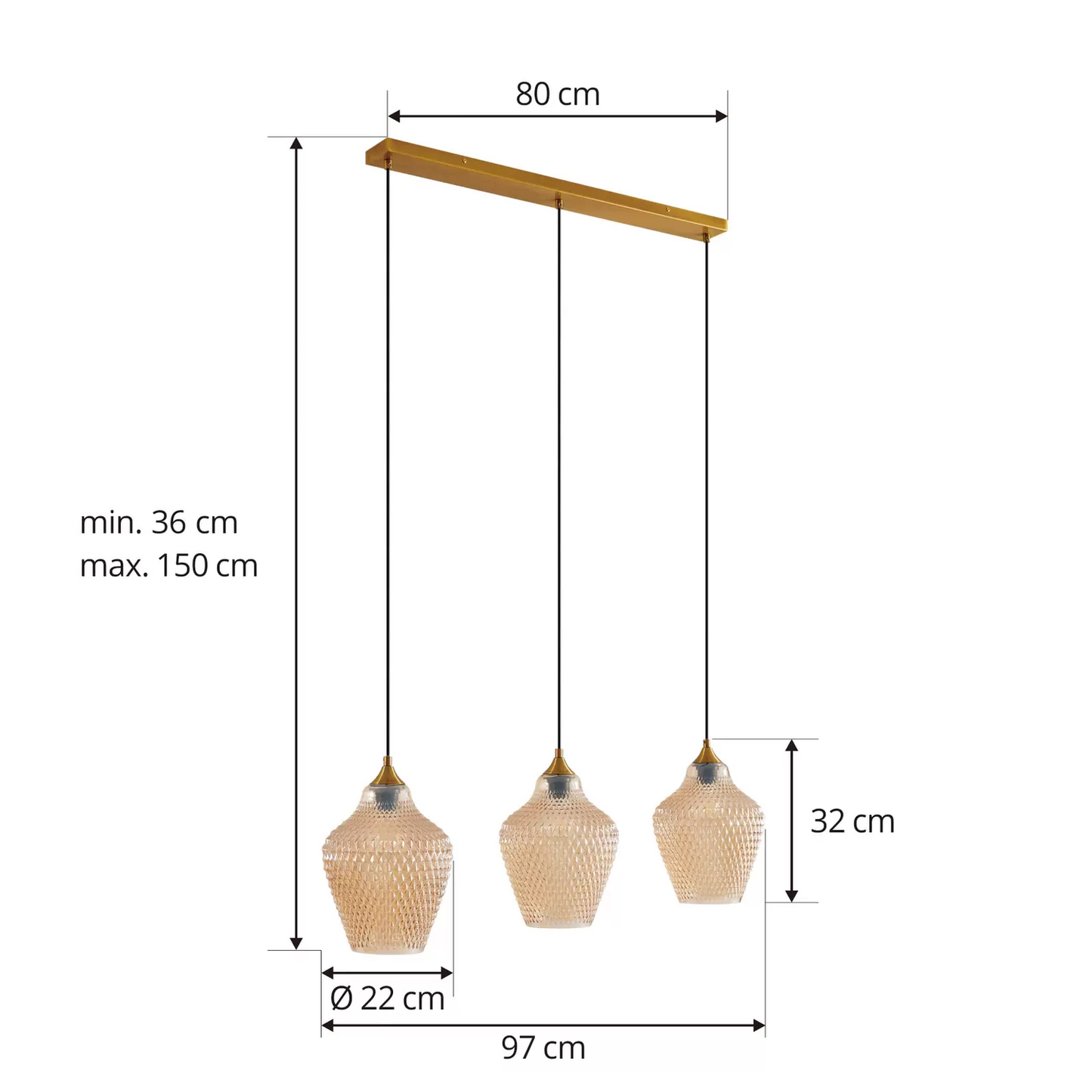 B-stock Lindby Drakar hanging lamp pendant lamp lamp light pendant lamp light