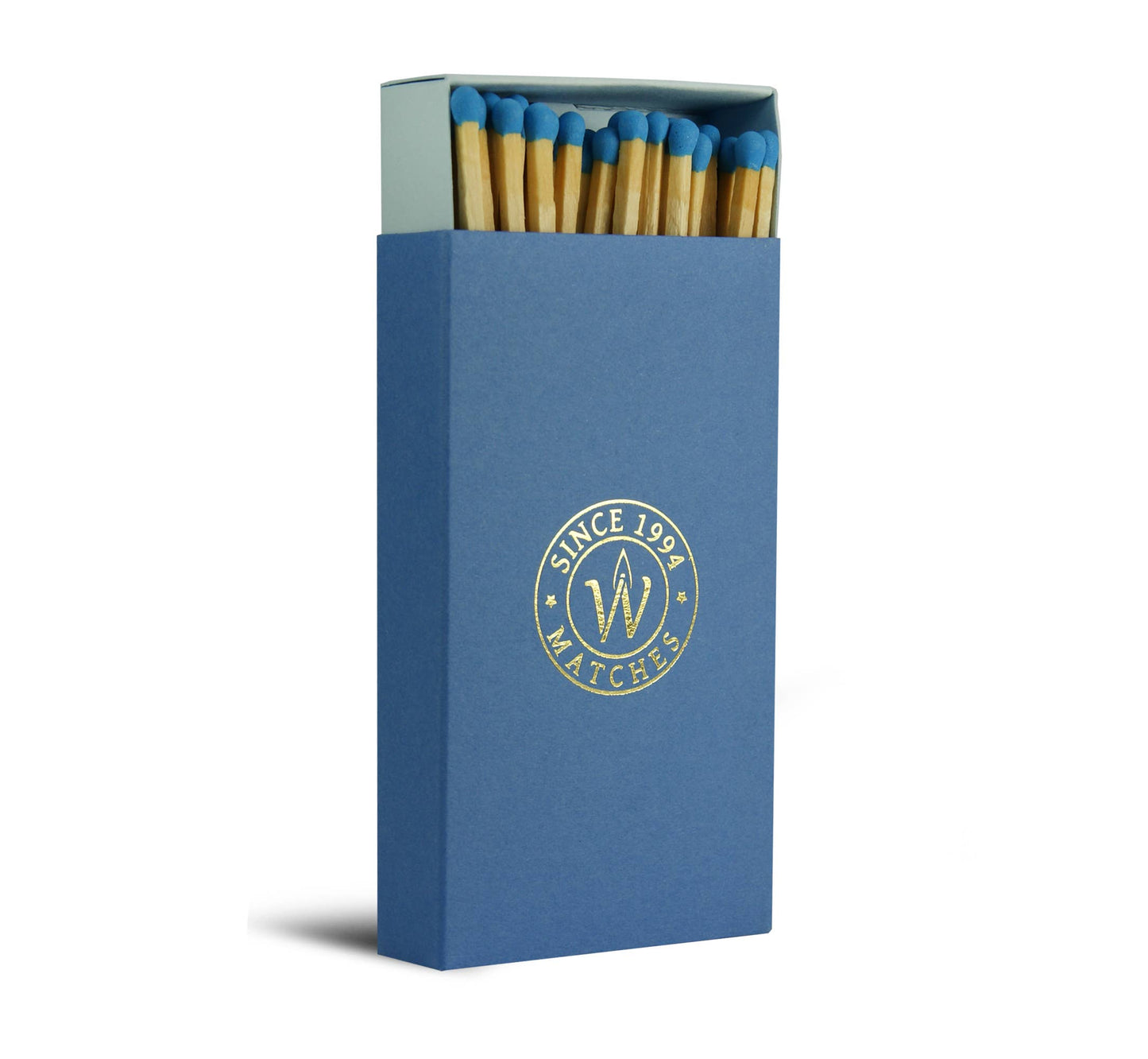 Premium Matches – Long Designer Matches – Deep Blue