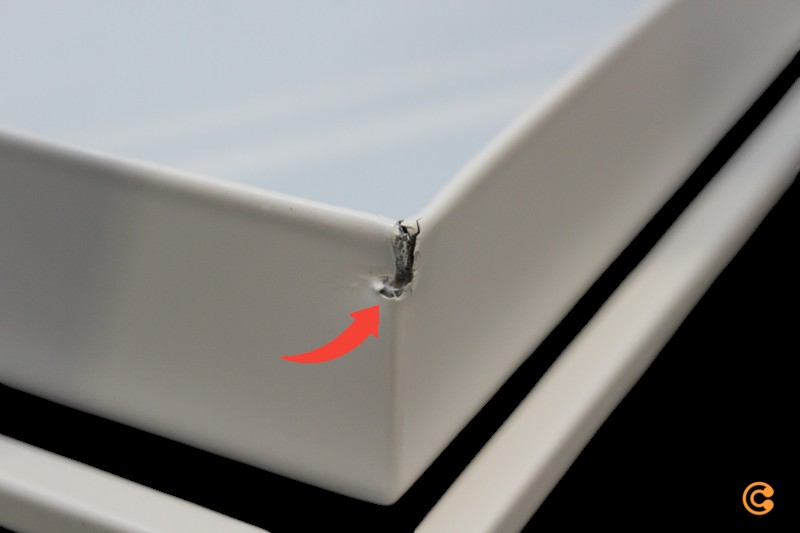 B-grade Hay Tray coffee table, side table, lounge table, sofa table. SEE TEXT/PHOTO