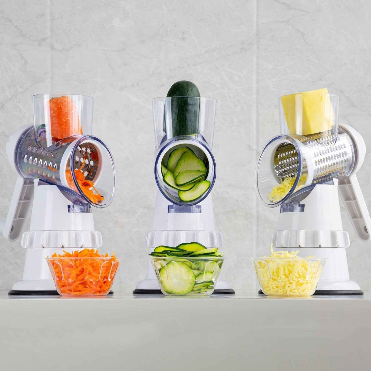 3 In 1 Vegetable Slicer Manual Kitchen Accessories Grater
